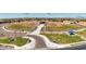 Aerial view of baseball fields, a recreational area for community sports and activities at 39985 W Sparks Ln, Maricopa, AZ 85138