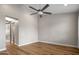 Bedroom with hardwood floors and ensuite bathroom access at 4401 N 24Th Pl, Phoenix, AZ 85016