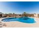 Sparkling in-ground swimming pool with refreshing blue water at 6032 W Grovers Ave, Glendale, AZ 85308