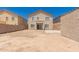 Back exterior view of home with lots of space for entertaining at 10009 W Bloch Rd, Tolleson, AZ 85353