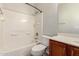 Bathroom featuring tub, toilet and vanity at 10009 W Bloch Rd, Tolleson, AZ 85353