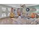 Spacious living room with cozy seating arrangements and ample natural light at 1264 S Sierra St, Gilbert, AZ 85296