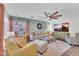 Bright and airy living room featuring a comfortable sofa and modern decor at 1264 S Sierra St, Gilbert, AZ 85296