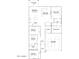Detailed floor plan showcasing the layout of a four-bedroom home with open living spaces at 1432 W Ridge Rd, Apache Junction, AZ 85120