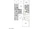 Detailed floor plan showcasing the layout of this home, including the kitchen, bedrooms, and living areas at 16455 W Avenida Del Sol --, Surprise, AZ 85387