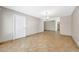 Open dining area with tile floors and neutral wall color at 1712 E Manhatton Dr, Tempe, AZ 85282