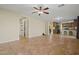 Spacious living room featuring tile flooring, recessed lighting and neutral color palette at 24645 N 65Th Ave, Glendale, AZ 85310