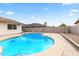 Backyard pool with tile surround, perfect for relaxation and outdoor fun at 2633 E Garnet Ave, Mesa, AZ 85204