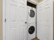 The laundry closet features a stacked washer and dryer at 3221 N 37Th St # 10, Phoenix, AZ 85018