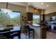 Eat-in kitchen with stainless appliances and scenic views at 32516 N 68Th Pl, Scottsdale, AZ 85266
