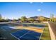 Multiple pickleball courts for recreation and sport, set against a backdrop of desert landscape at 32516 N 68Th Pl, Scottsdale, AZ 85266