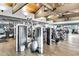 Bright fitness center with state-of-the-art weight machines and exercise equipment for resident use at 3859 N El Sereno St, Mesa, AZ 85207