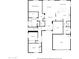 Detailed floor plan showcasing the layout of the home, including bedrooms, bathrooms, living areas, and kitchen at 5232 N 186Th Dr, Litchfield Park, AZ 85340