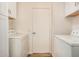 Laundry room featuring appliances and storage at 6621 S Coral Gable Dr, Chandler, AZ 85249