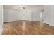 Bright, open living room with wood floors and a front entry door at 6621 S Coral Gable Dr, Chandler, AZ 85249