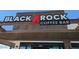 Exterior of Black Rock Coffee Bar showing signage and modern architectural details at 742 E Kyle Dr, Gilbert, AZ 85296