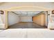 Spacious garage with ample storage space and built-in cabinets at 742 E Kyle Dr, Gilbert, AZ 85296