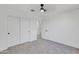 This bedroom offers closet space and neutral walls that provide a blank canvas for personalization at 8137 W Pueblo Ave, Phoenix, AZ 85043