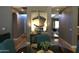 View from the dining area through the entryway and into the living room at 8920 S 40Th Ln, Laveen, AZ 85339