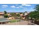 Beautiful backyard view from the balcony overlooking mature landscaping and neighborhood at 14021 N 29Th St, Phoenix, AZ 85032