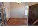 Spacious entryway with hardwood floors, high ceilings, and a staircase at 14021 N 29Th St, Phoenix, AZ 85032