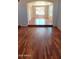 Living room featuring hardwood floors and an elevated space at 14021 N 29Th St, Phoenix, AZ 85032