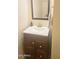 Cozy half-bathroom featuring a stylish vanity and updated fixtures, designed for convenience and comfort at 14620 N Yerba Buena Way # B, Fountain Hills, AZ 85268