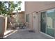 Cozy patio with outdoor seating, ideal for enjoying quiet moments or entertaining guests outdoors at 14620 N Yerba Buena Way # B, Fountain Hills, AZ 85268