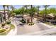 Welcoming gated community entrance featuring lush landscaping and a secure access point for residents at 1925 W Olive Way, Chandler, AZ 85248