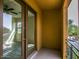 Balcony with access to an interior room with modern flooring and light walls at 20750 N 87 St # 2103, Scottsdale, AZ 85255