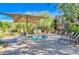 Inviting community hot tub with shaded seating areas and lounge seating, perfect for relaxation at 20750 N 87 St # 2103, Scottsdale, AZ 85255
