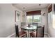 Charming breakfast nook featuring a round table and window views at 2319 N 58Th St, Scottsdale, AZ 85257