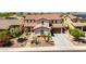 Stunning aerial view of the home featuring desert landscaping and a tile roof at 2460 E Crescent Way, Gilbert, AZ 85298