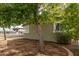 Desert landscaping featuring green trees with brick lined beds at 3802 N 50Th Ave, Phoenix, AZ 85031
