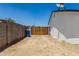 Sideyard enclosed with secure gate and block wall, and space for parking at 3933 W Nancy Ln, Phoenix, AZ 85041