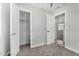 This bedroom features neutral paint, carpet, and a closet and is ready for your personal touch at 3933 W Nancy Ln, Phoenix, AZ 85041