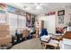 Home office setup with posters and a desk at 42758 W Camino De Janos --, Maricopa, AZ 85138