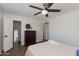 Cozy bedroom with natural light, wood-look floors, and ample space for comfortable living and restful nights at 4325 W Sierra St, Glendale, AZ 85304