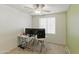Minimalist bedroom setup as a home office with a computer desk at 4554 E Coyote Wash Dr, Cave Creek, AZ 85331