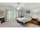 Spacious main bedroom with a ceiling fan and neutral decor at 4554 E Coyote Wash Dr, Cave Creek, AZ 85331