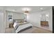 Serene bedroom features soft colors, a comfortable bed, and views of an en-suite bathroom at 5109 E Blanche Dr, Scottsdale, AZ 85254
