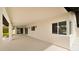 Spacious covered patio with stylish outdoor lighting provides an ideal spot for relaxation and entertainment at 5109 E Blanche Dr, Scottsdale, AZ 85254