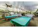 Fun game room with pool tables, ping pong, and a relaxed atmosphere at 5830 E Mckellips Rd # 120, Mesa, AZ 85215