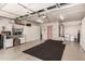 Spacious two car garage with ample storage, utility sink and sealed floors at 5830 E Mckellips Rd # 120, Mesa, AZ 85215
