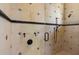 Modern shower with decorative tile, and glass door at 6624 N 66Th N Pl, Paradise Valley, AZ 85253