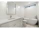 Modern bathroom with freestanding tub, floating vanity and beautiful chrome fixtures and natural light at 7222 E Gainey Ranch Rd # 241, Scottsdale, AZ 85258