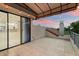 Private patio with awning perfect for outdoor entertaining with access to indoor kitchen at 7222 E Gainey Ranch Rd # 241, Scottsdale, AZ 85258