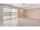 Bright living room with tile floors and sliding glass doors to the backyard at 8124 N 45Th Ave, Glendale, AZ 85302