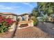El Dorado Park entrance featuring vibrant landscaping and decorative stone accents at 896 N Kingston St, Gilbert, AZ 85233