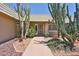 Attractive front entrance with desert landscaping at 10648 W Loma Blanca Dr, Sun City, AZ 85351